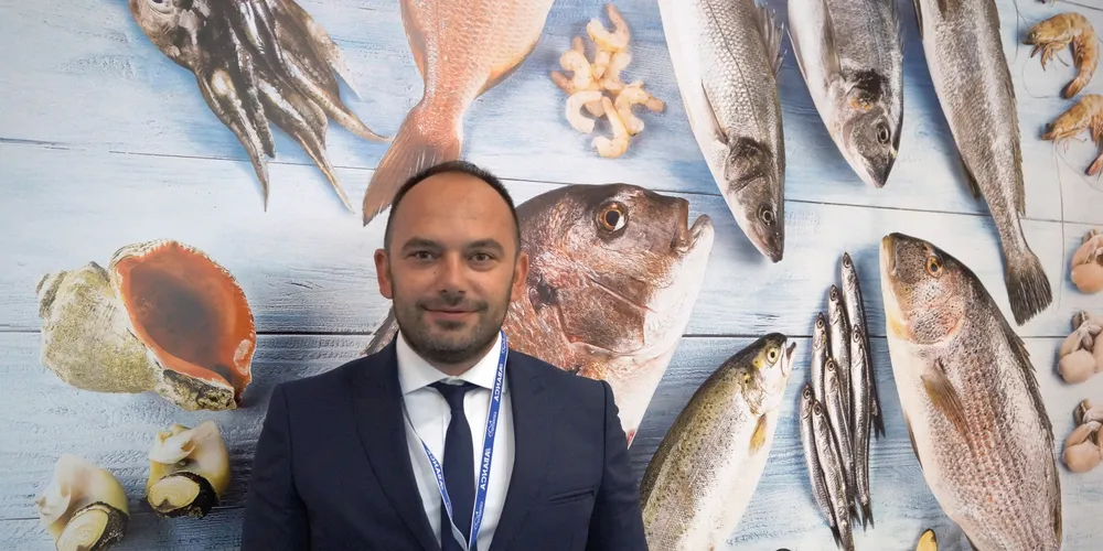 Ismail Aksoy, commercial director at Turkish bass and bream producer Kopuzmar. Photo: IntraFish