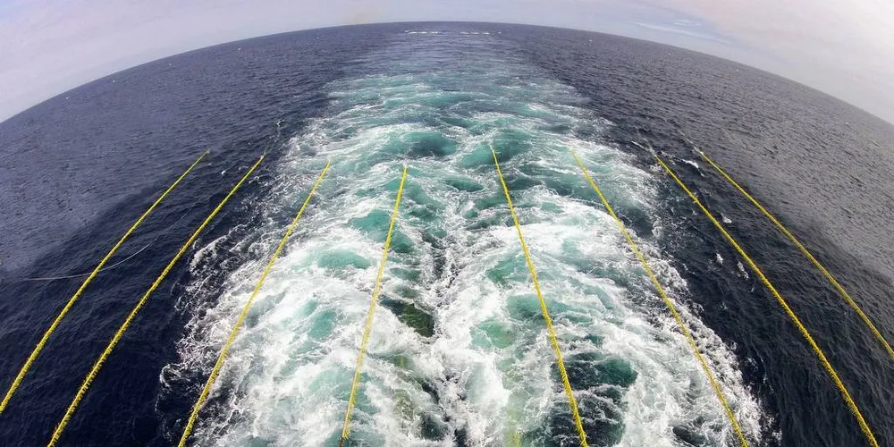 ØKT AKTIVITET: Økt seismikkaktivitet i Nordsjøen kan potensielt øke konfliktnivået med fiskerne. Foreløpig er det imidlertid ikke meldt om interessekonflikter.Illustrasjonsfoto: Dolphin Geophysical