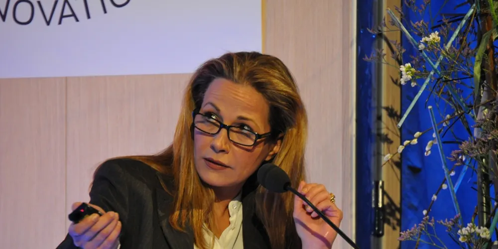 Lara Barazi-Yeroulanos, CEO at Greek Kefalonia Fisheries at the NASF in Bergen.