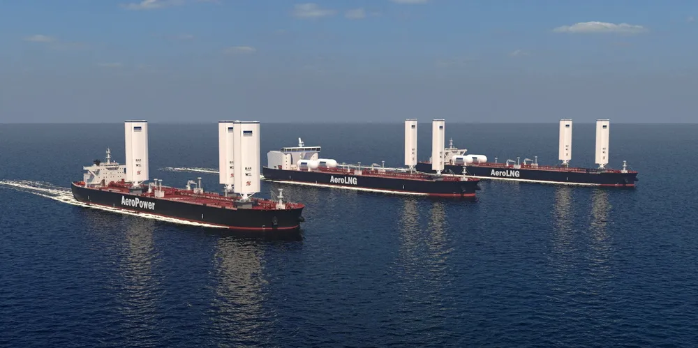 Union Maritime will install Norsepower’s Flettner rotor designs and BAR Technologies fixed wind system across a fleet of 34 newbuildings by 2027.