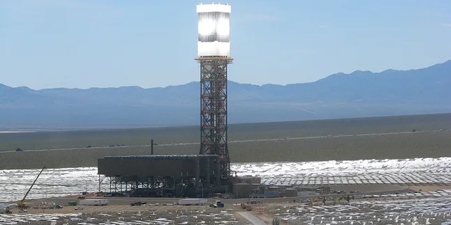 Ivanpah facility is located on public lands in California