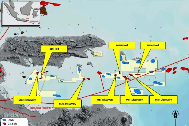 Five discoveries: within Husky's Madura permit