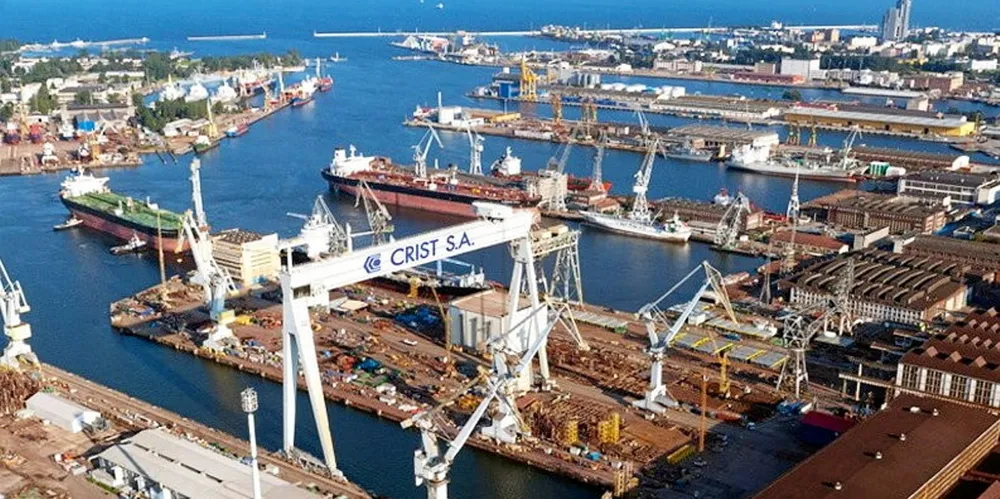Crist Shipyard in Gydnia.