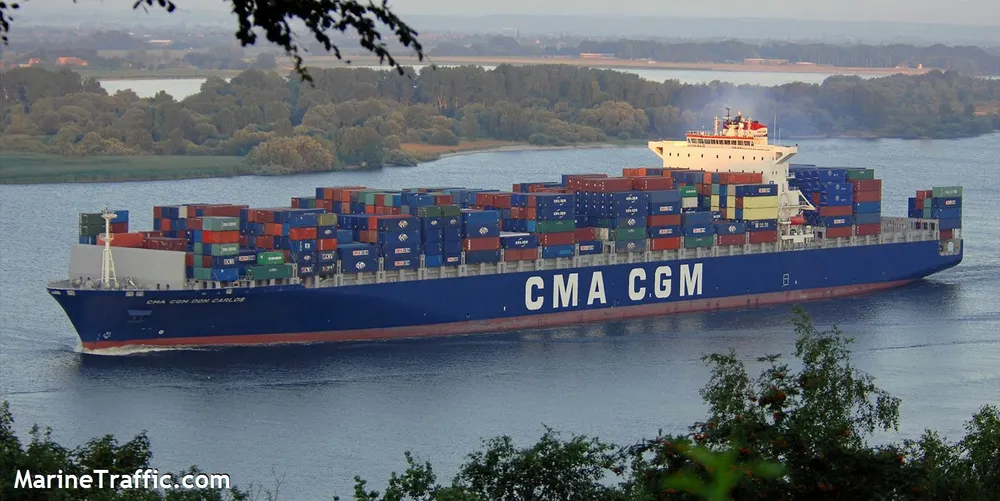 The Seamax Stratford — pictured as the CMA CGM Don Carlos — is one of two vessels fixed out at improved rates by US-based Seamax Capital Management.