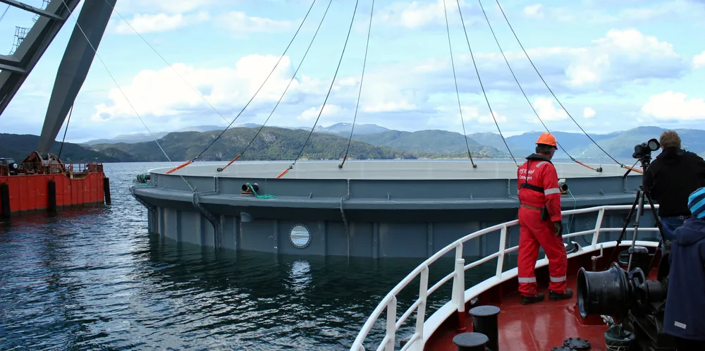 Marine Harvest lukket anlegg