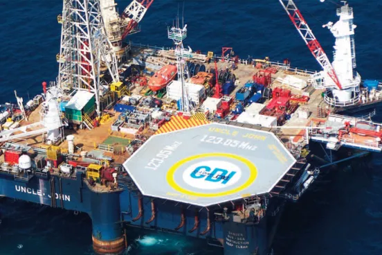 Cal Dive vessel in US Gulf fire