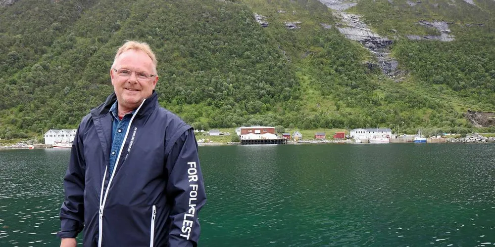Fiskeriminister Per Sandberg (Frp).Foto: Jørn Mikael Hagen