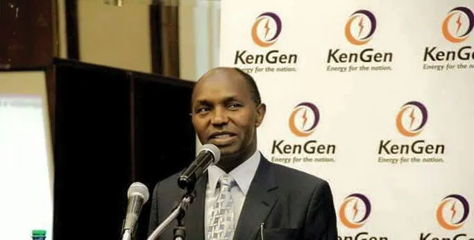 KenGen managing director Albert Mugo