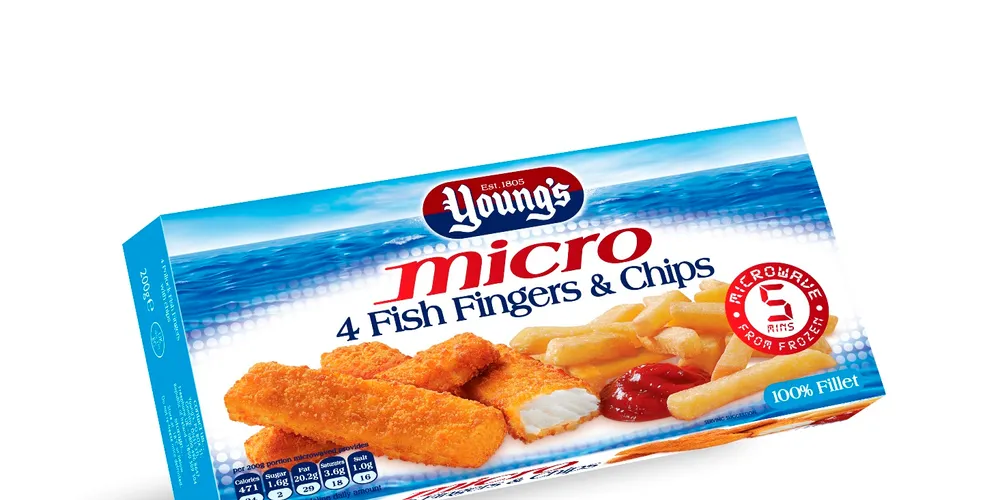 Young’s launches microwavable fish and chips in Asda