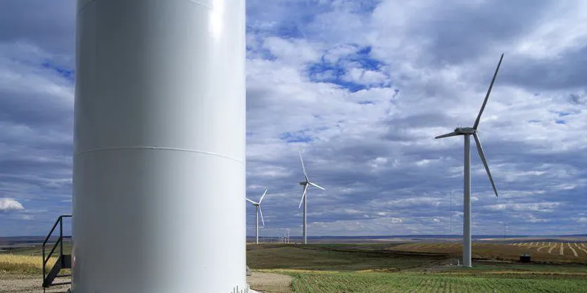 A Suncor wind project in Alberta