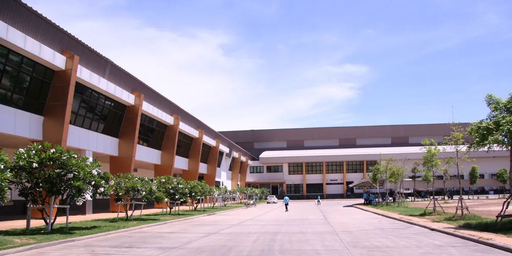 The Marine Gold Products shrimp processing facility in Muang, near the Thai capital Bangkok.