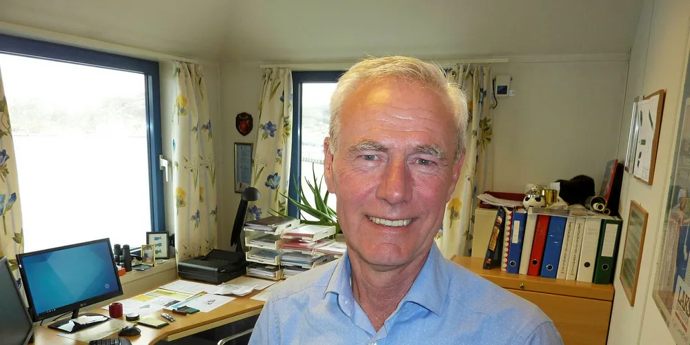 Kjell Lorentsen er styreformann og daglig leder i Gigante Havbruk. (Foto: Bent-Are Jensen)