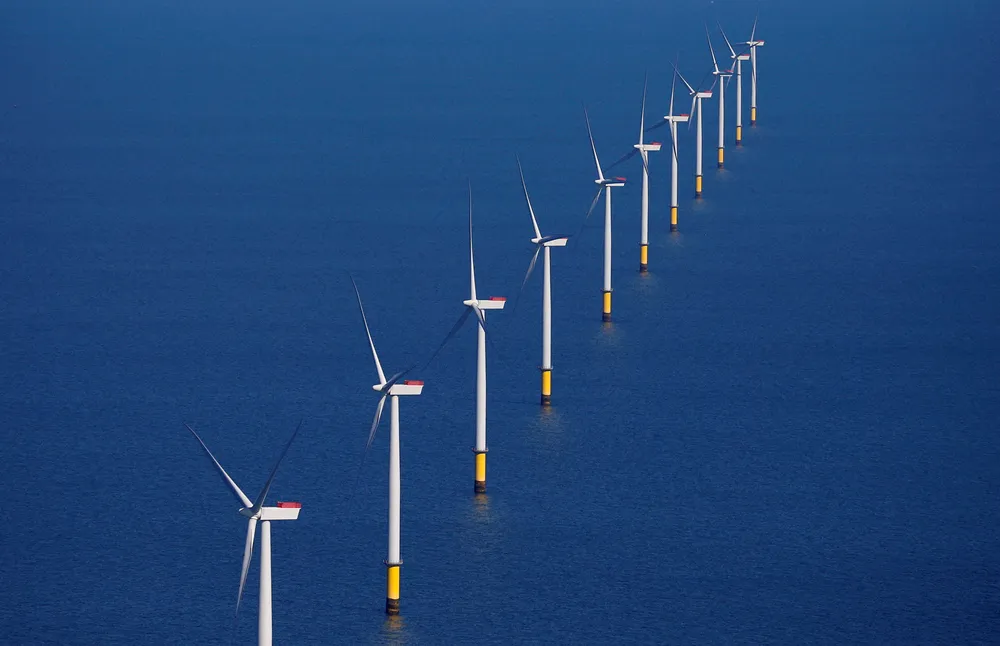 Offshore wind: Orsted's Walney Extension project off the coast of Blackpool, UK
