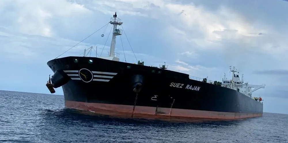 The Suez Rajan, the former name of the St Nikolas.