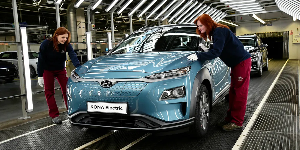 Hyundai Kona electric model