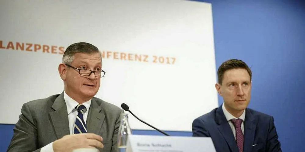 50Hertz CEO Boris Schucht and CFO Marco Nix