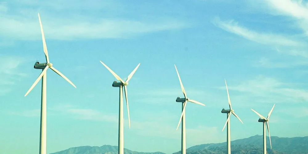 A California wind farm