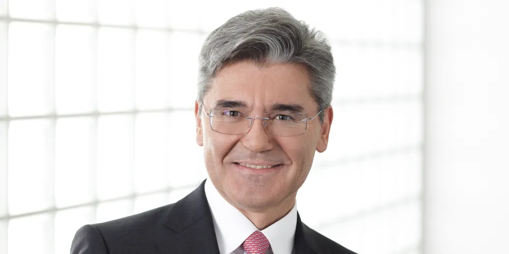 Joe Kaeser, CEO of Siemens