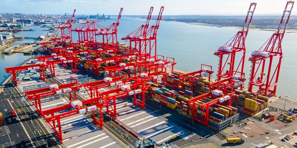 The Aisopos II will be deployed on a direct 30-day service from Ningbo to the Port of Liverpool (pictured).