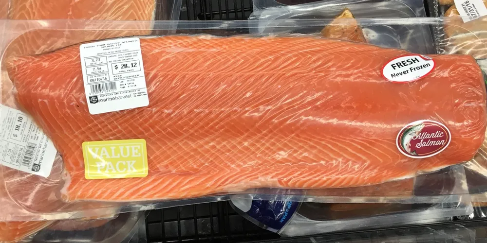 Villaks fra Alaska pakket av Marine Harvest