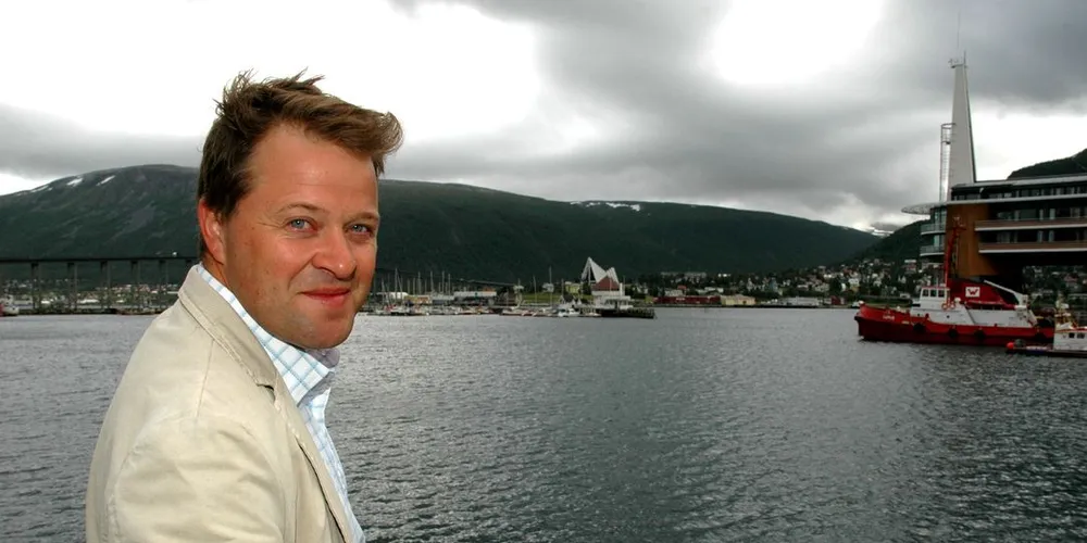 Arne Hjeltnes skal promotere fisk fra Finnmark. Her fotografert i Tromsø. Arkivfoto: Are Kvistad