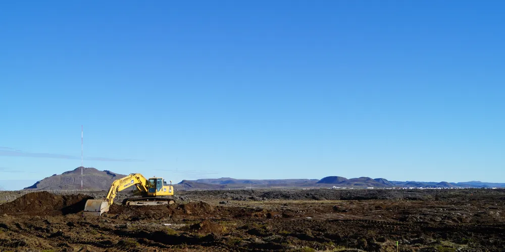 Construction work only just begun for the new 3,000-metric ton Arctic charr and salmon land-based facility. Photo: IntraFish