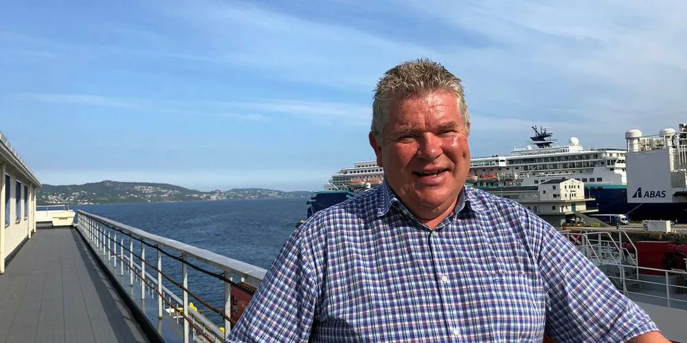Einar Wathne, direktør for Cargills havbruksvirksomhet.Foto: Camilla Aadland