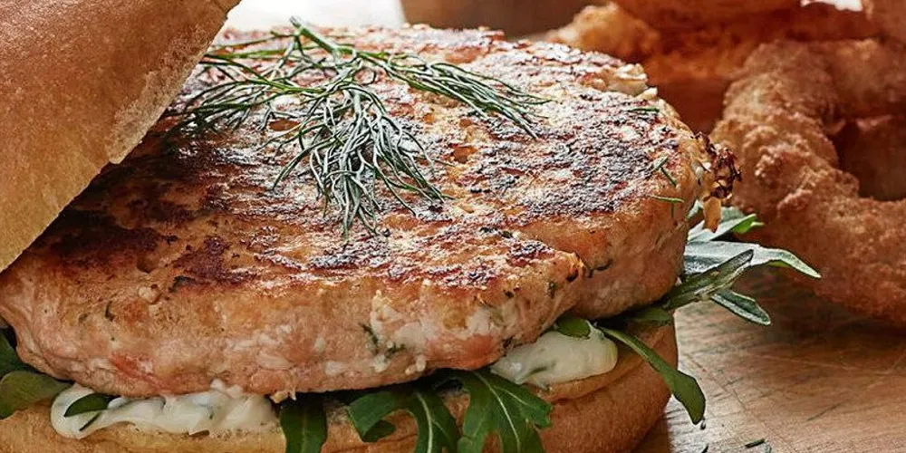 Company's Faroe Island Salmon Burger became one of its bestsellers after the pandemic started