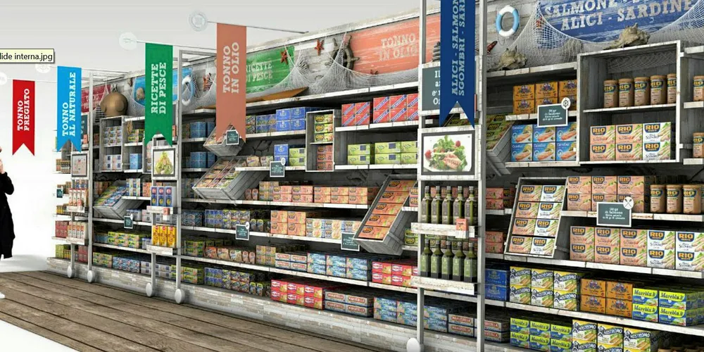 The shelf of the future? Bolton Food's concept for point of sale innovation.
