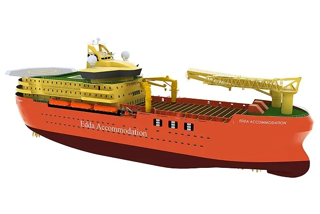 Monohull: Edda Accommodation vessel
