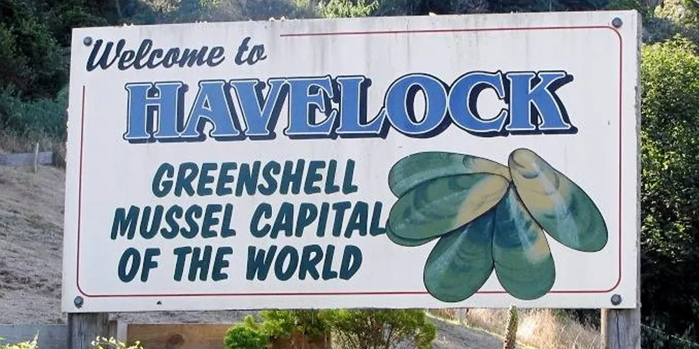 . Havelock is home to New Zealand's huge greenshell mussel export industry.