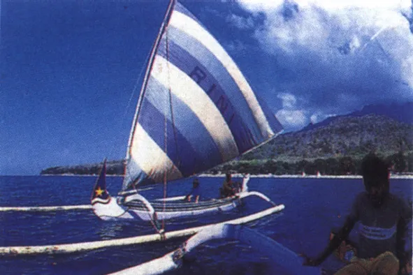 Sailing off East Java, Indonesia: home to the Peluang-1 discovery