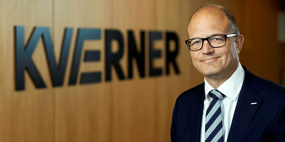 Kvaerner chief executive Karl-Petter Loken