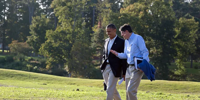 President Barack Obama with Treasury Secretary Jacob "Jack" Lew.