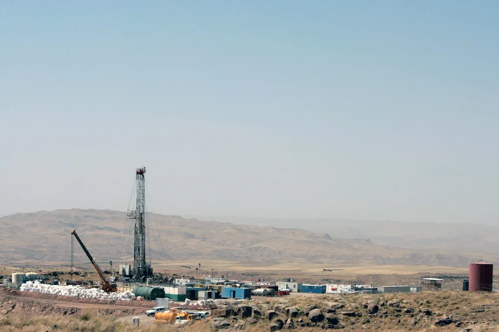 Payments hanging: drilling site at Taq Taq field