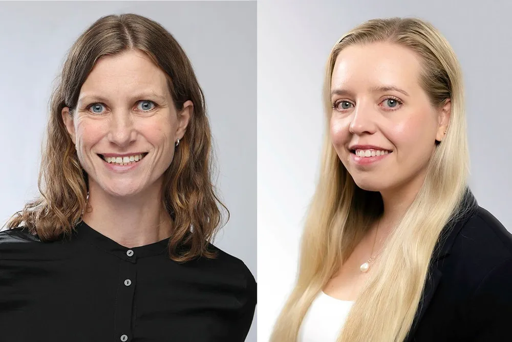 – Vi håper jo at de fleste nettselskapene vil benytte Beste praksis i sine rutiner, som vil være til det beste for både kunder og nettselskapenes saksbehandlere, sier Christine Kaaløy (t.v) og Thea Øverli i Fornybar Norge.