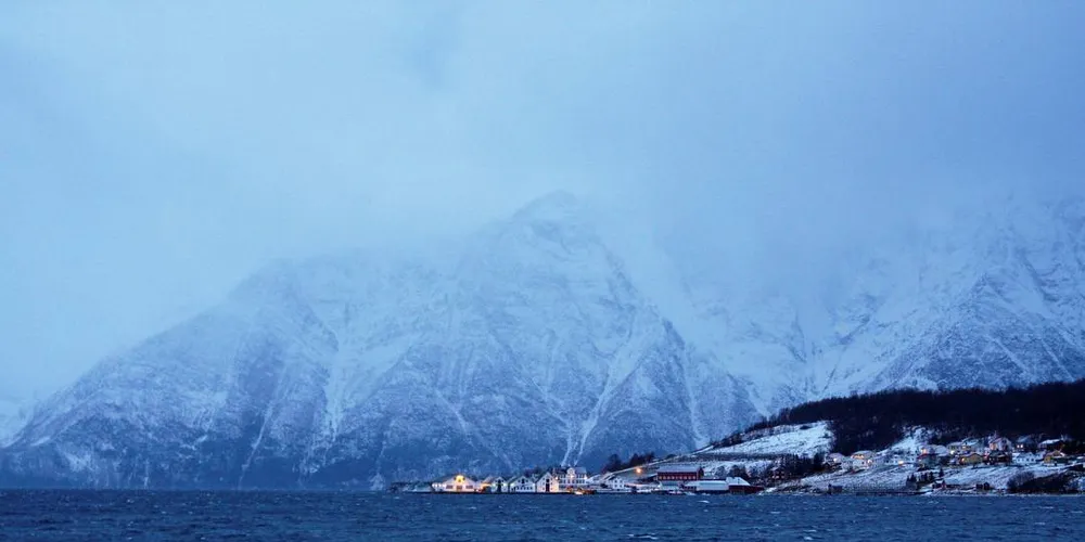 Lyngenfjorden.Foto: Gunnar Grytås