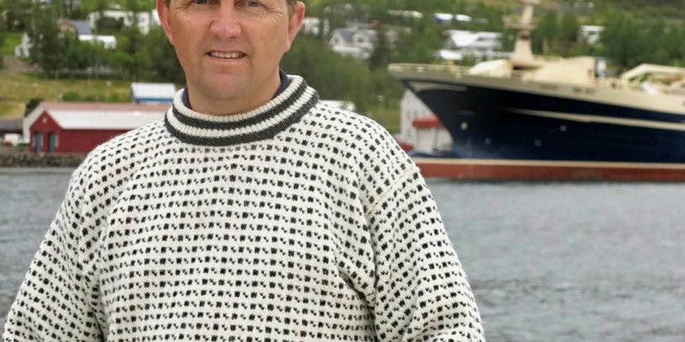 FØLGER SEG HENGT UT: Gunnthor Ingvason, som er administrerende direktør i Sildarvinnslan, mener seg feiltolket og hengt ut i islandske medier.