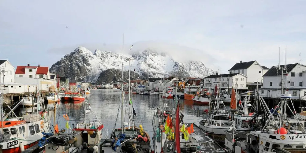 Sjarkflåten i Henningsvær. Foto: KJERSTI KVILE