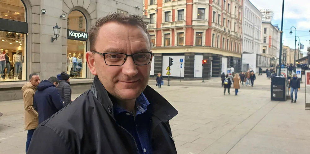 Roy Angelvik på det som kanskje er hans nest siste dag som statssekretær for fiskeriministeren.