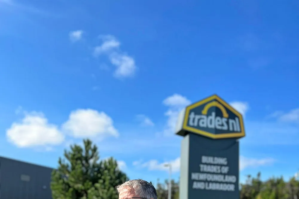 Work wanted: Trades NL executive director Darin King.