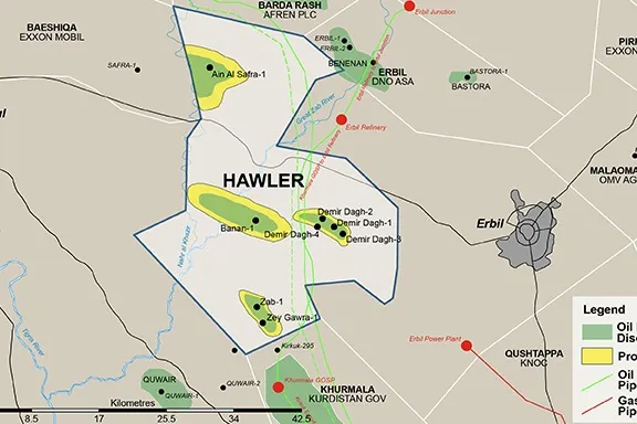 Insecurity: Oryz has partially shut in at the Hawler licence