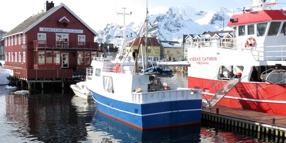 FLYTENDE: Fiskerimessa er også representert på havna i Kabelvåg, der publikum blant annet skal kunne se en del nye båter.