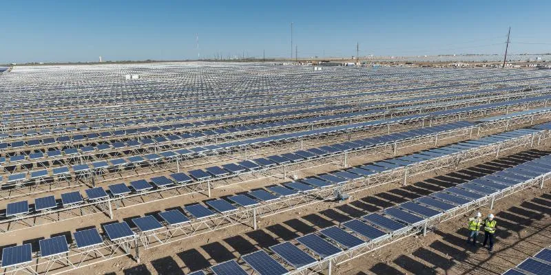 The 39MW Alamo 4 Solar Farm in Brackettville, Texas