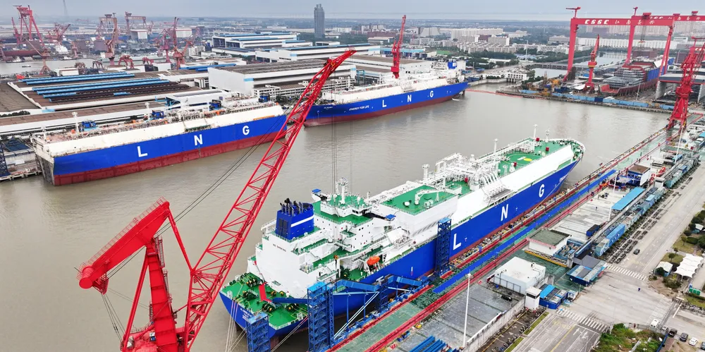 Shipyard output increased by 13% in 2024, according to Clarksons Research.