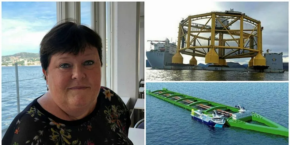 Seksjonssjef Anne Osland ved Fiskeridirektoratet er sjefen til de som behandler søknadene om utviklingstillatelser.Foto: Camilla Aadland, Kystmuseet i Sør-Trøndelag, Nordlaks
