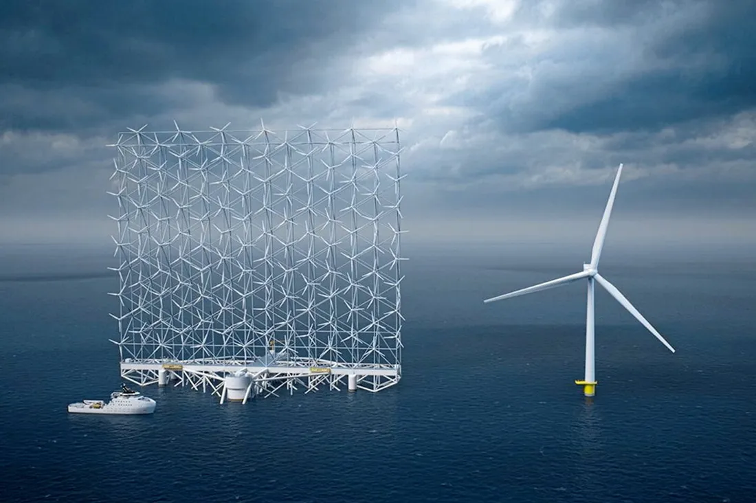 Futuristic floating 'wall of wind turbines' gets boost ahead of