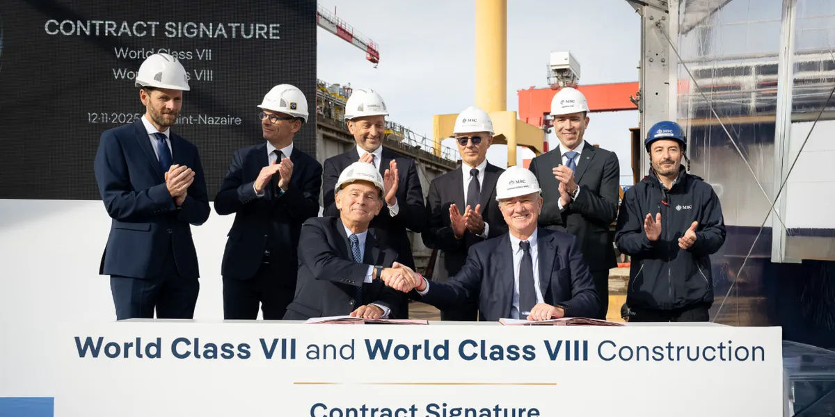 Aponte’s MSC splashes $4bn on two new cruise ships in France