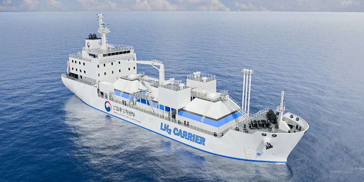 Development of South Korea’s first liquid hydrogen carrier begins, with ...