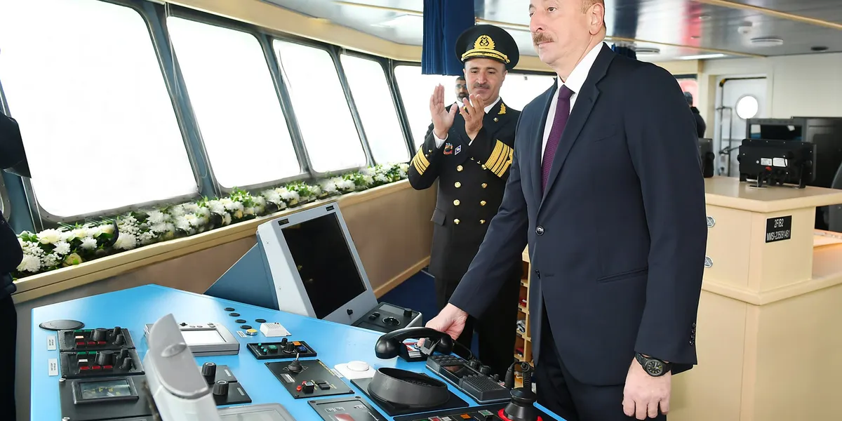 Azerbaijan ‘gifting’ tanker newbuilding to Caspian Sea neighbour